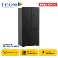 POLYTRON KULKAS MULTIDOOR NEW BELLEZA INVERTER REFRIGERATOR PRS561X
