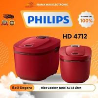 RICE COOKER PHILIPS HD 4712 | Rice Cooker DIGITAL 1,8 Liter