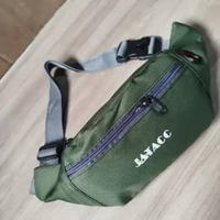 JATACC - Tas Selempang Handbag CONDURA Tas Slingbag Wanita Pria Waistbag Hijau
