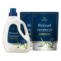 《台塑生醫》BioLead抗敏原濃縮洗衣精 1瓶+2包-1瓶+2包