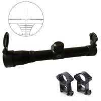 2x20 Long Eye Exit Pupil Rifle Scopes Scout Gun Scope Sight Tactical Relief Hunting Scopes