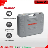 Tool Kit Set Maxbuilt Set 96 Pcs Perkakas Mekanik Multifungsi Multipurpose Hand Tool Set