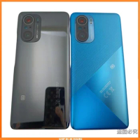 For Xiaomi POCO F3 5G M2012K11 Glass Battery Back Cover Housing Case Replace For Xiaomi POCO F3 Battery Cover