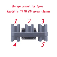 Accessories Storage Equipment Shelf for Dyson V7 V8 V10 Absolute Brush Tool Nozzle Base Bracket vacuum Cleaner Parts