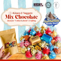 Hershey's Coklat Pek Beraneka Borong Kisses & Nuggets 250g - Mix Flavours Bulk Chocolate Pack Doorgi