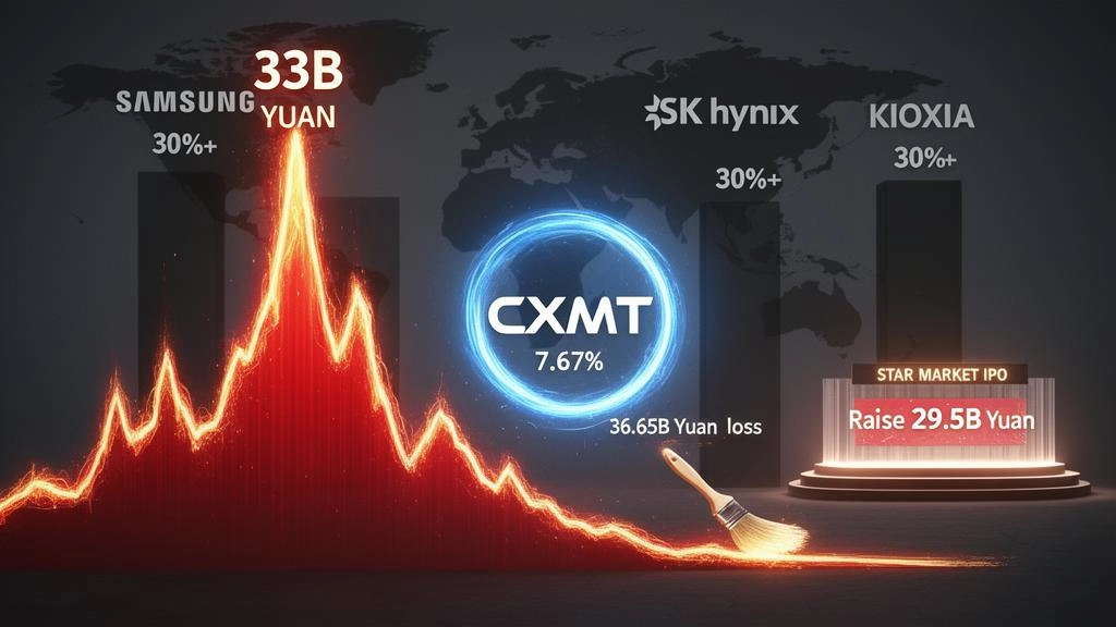 China's CXMT Rides Memory Supercycle With $4.9 Billion Quarterly Profit, Wiping Out Years of Losses