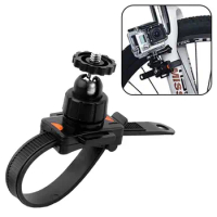 Motorcycle Camcorder Accessories For Xaomi yi 4K Belt Mount Holder Mount Clamp Sports Camcorder Holder Gopro Clip Bracket