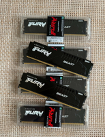 金士頓DDR5 32G套裝 16G 6000 5600 5200 駭客神條 FURY野獸系列【北歐居家生活】