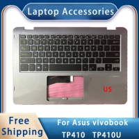 New For Asus Vivobook TP410 TP410U;Replacemen Laptop Accessories Palmrest/US Keyboard With Backlight