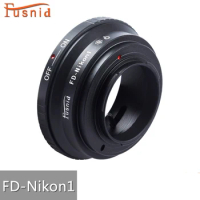 High Quality FD-Nikon1 Lens Mount Adapter for Canon FD Mount Lens to Nikon1 S1 S2 AW1 V1 V2 V3 J1 Camera