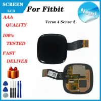 For Fitbit Versa 4 Sense 2 LCD Screen Display Smart Watch Accessories Replacement And Repair Parts