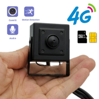 EU 3G 4G Lte Portable Mini 4G Camera 1920P 1080P GSM SD SIM Card CCTV P2P Audio Surveillance Monitor Security Pinhole Camhi App