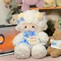 Bantal lembut Puff Little Sheep berpakaian gaun, patung biri-biri Loli berpakaian pakaian, hadiah ha