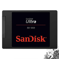 [COD] Memori Komputer Laptop Internal Eksternal - SanDisk Ultra 3D SSD (Solid State Drive) - Hardisk