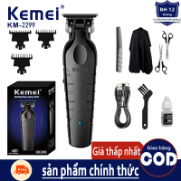 Kemei KM-2299 Tông Đơ USB Sạc Cắt Tóc Hine Lưỡi Cắt Sạc Nhanh