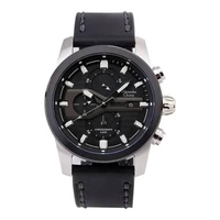Alexandre Christie Chronograph AC 6562 MC Jam Tangan Pria Sporty dengan Tali Kulit Asli & Case Stain