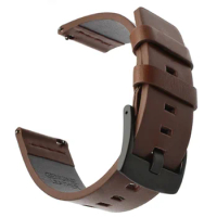 Leather Strap For Fossil GEN 6 44mm Band For Fossil GEN 5 5E 44mm/GEN5 LTE 45mm Bracelet 22mm Sport 43mm Smartwatch Wristbands