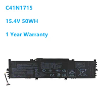 New C41N1715 15.4V 50WH Laptop Battery For ASUS UX331FN UX331UA-1B UX331UN UX331UN-1E U3100UN 0B200-02760000 C41N1715