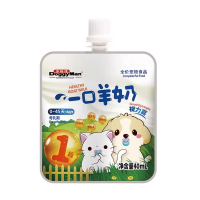 Doggyman-（1包）狗狗零食幼貓幼犬牛奶羊奶補鈣發育-羊奶1段（0-45天）45ml#K101775 