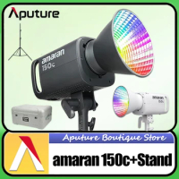 Aputure Amaran 150c RGBWW Full-color LED Video Light with 2m Stand for Camera Studio Photography Kit
