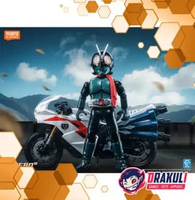 Toys Blokees Shin Kamen Rider - Kamen Rider Ichigo + Cyclone Machine Classic Collector Set Figure