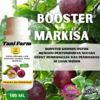 Pupuk Booster Cair Markisa 100 ML  Melebatkan Di Luar Musim Bunga Buah Sayuran Maksimal Isi 100ML