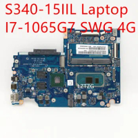 Motherboard For Lenovo ideapad S340-15IIL Laptop Mainboard I7-1065G7 SWG 4G 5B20X58148