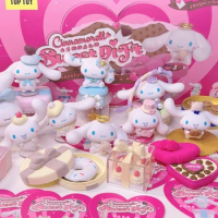 2023 New MINISO Sanrio Blind Box Cinnamoroll Sweetheart Gift Model Anime Peripheral Kawaii Decoration Children Toy Birthday Gift
