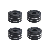MEMOS bộ 4 chân loa/đế tản nhiệt bằng nhôm nguyên khối gia công chính xác, kích thước 30 mm × 15 mm,