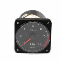 Analog Pointer Tachometer Marine rpm 1200 45C