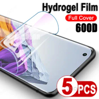 5PCS Hydrogel Safety Film For Xiaomi Mi 11 Pro Ultra Lite 12 12X Soft Protective Gel Film For Mi11Pro Mi11Lite Soft Not Glass