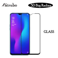 5PCS For OPPO F9 Real 5D Full Cover Tempered Glass For OPPO F9 Anti fingerprint Protective Screen Protector Film