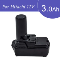 Rechargeable 3.0Ah Battery for Hitachi 12V Power Tools 18650 Battery for Hitachi 12V Battery WR12DMR EB1214S EB1220BL EB1212S