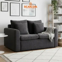 SCANDIA Sean Sofa 2 Seater 157x97x75 Cm - ruang tamu minimalis modern elegan nyaman empuk desain sty