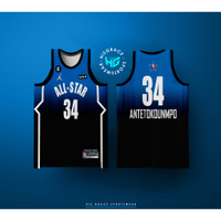 2023 new2023 NBA ALL STAR HISGRACE JERSEY  Full Sublimation customized name and number