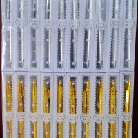 ( Isi 100 pcs ) PULPEN EMAS PERAK KEMAS MIKA souvenir pernikahan khitanan ulang tahun murah unik luc