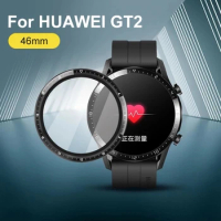 For GT2e 46mm Soft Fibre Glass Premium Screen Protector Film Case Cover for Huawei Watch GT 2e smart watch accessories