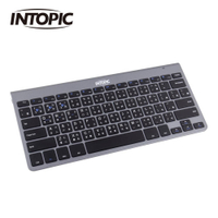 【INTOPIC 廣鼎】KBT-100 一對三藍牙剪刀腳鍵盤【三井3C】
