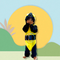 BAJU KOSTUM ONESIE BINATANG LEBAH/KOSTUM ANAK DAN KOSTUM DEWASA/BAJU KOSTUM CARNAVAL DAN PENTAS SENI