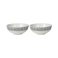 【Royal Porcelain泰國皇家專業瓷器】MONO 15cm麥片碗2入組(泰國皇室御用品牌)