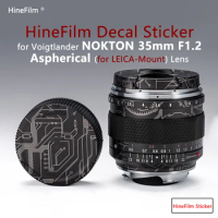 Hinefilm Skin for Voigtlander 35 f1.2 Leica Mount Lens Skin for NOKTON 35mm F1.2 Aspherical Lens Sticker 35 f1.2 Protective Film