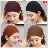 遮白發頭箍韓國甜美發帶頭巾洗臉發卡寬邊壓發頭巾頭套發箍頭飾女