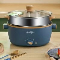 Multi-function Non-stick Electric Pot Household Electric Hot Pot Electric Rice Cooker Integrated Noodle Cooker