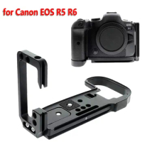 Quick Release L Plate Bracket Holder Hand Grip for Canon EOS R5 EOS R6 Camera for Arca Swiss Tripod Head Holder Accessories