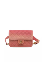 Chanel 二手香奈兒魚子醬日落海景翻蓋腰包