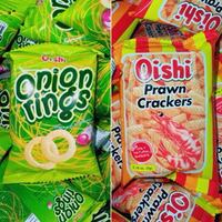 【粿女兒商行】🔥現貨 上好佳 洋蔥圈 /鮮蝦條（原味）5g 餅乾 零食