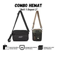 PUSHOP - COMBO SAVINGS - Beli 1 Dapat 2 Beg Sling Lelaki Beg Sling RAZO Dapatkan Beg Sling Mini MOTT