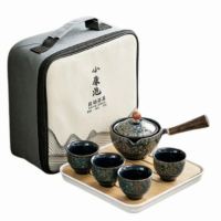 【精緻茶道】小康自動泡茶具組(自動360度旋轉泡茶神器)