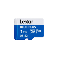 【附送SD卡Adapter】BLUE PLUS microSDXC USH-I 記憶卡｜快速手機記憶卡｜手遊記憶卡｜IP Cam監控攝錄機記憶卡｜香港行貨｜ 1TB