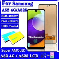 6.5'' OLED For Samsung A52 4G LCD A525 A525F A525M Display Touch Screen Assembly For Samsung A52 LCD